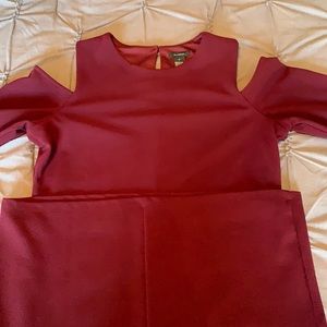 Halogen Long Sleeve Cold Shoulder Top